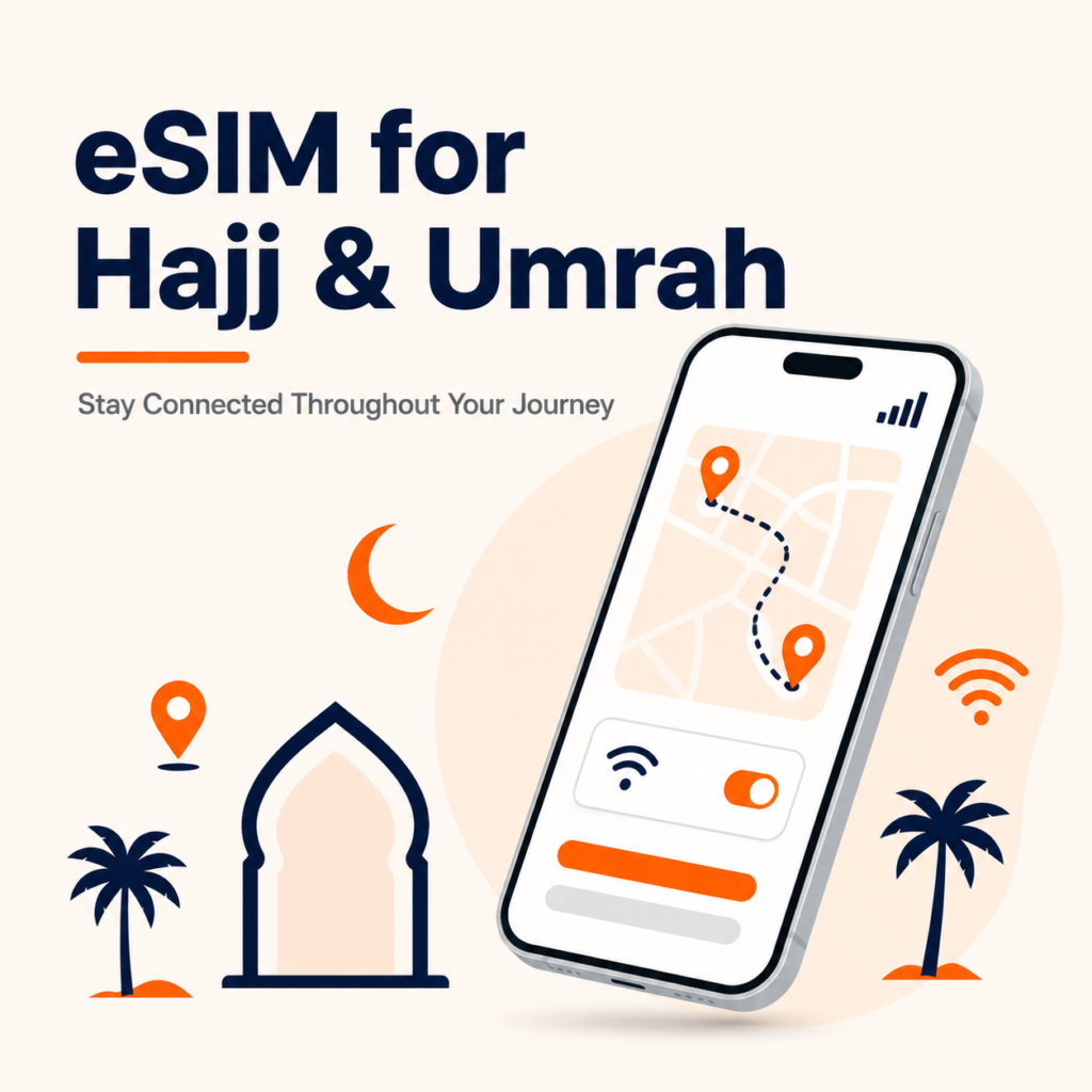 eSIM for Hajj & Umrah